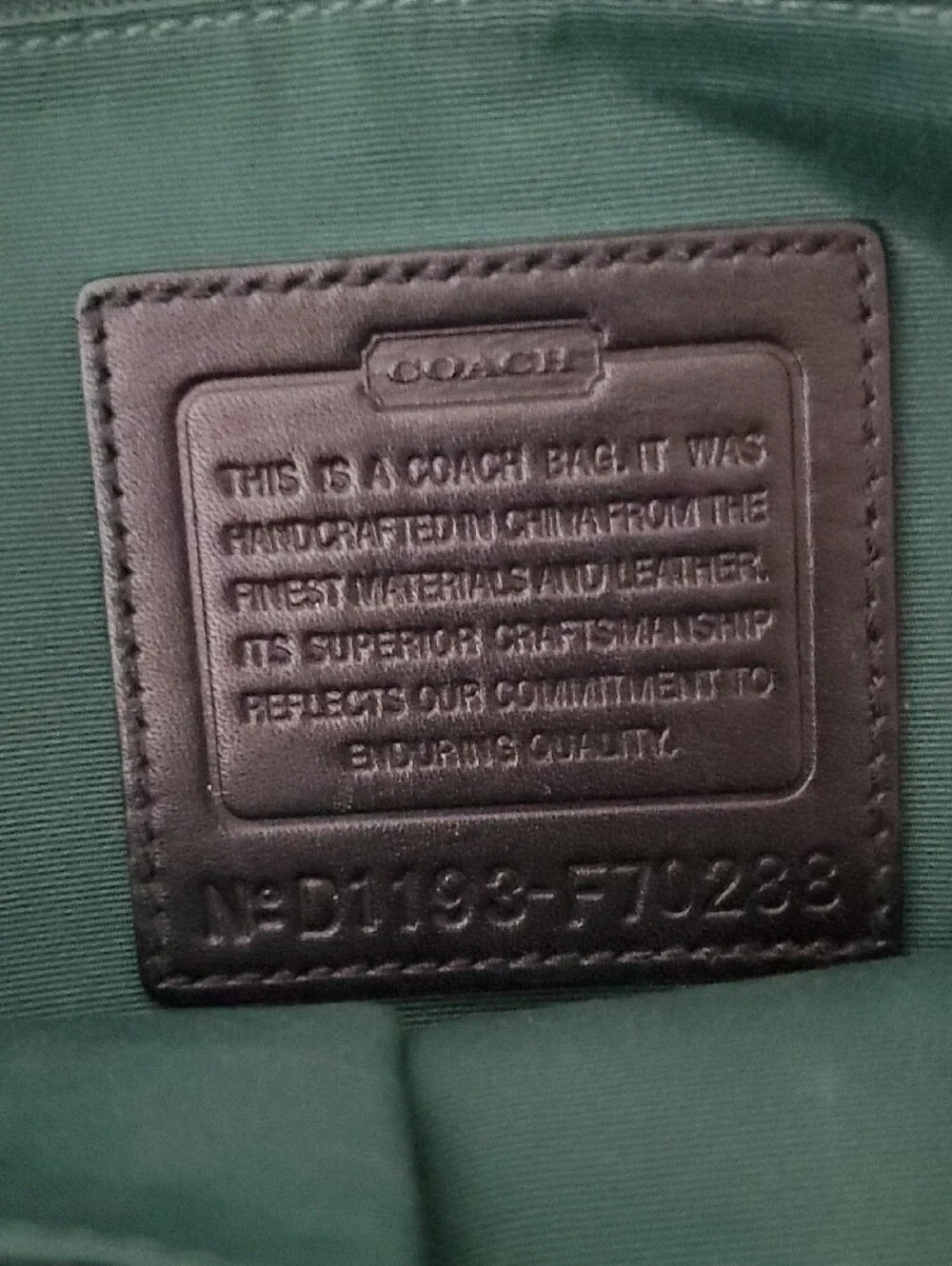 Coach Laptop Bag